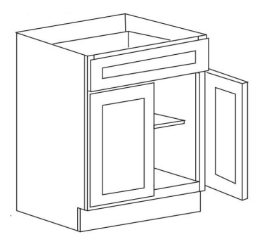 Double Door with Drawer(s) Base