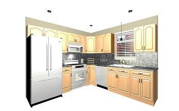 Simplicity Maple 10x10 Discount Kitchen Package